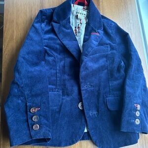 Mini Boden Velvet Jacket